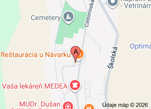 mapa Očná ambulancia
