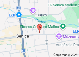 mapa Očná ambulancia