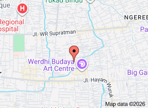 ISI Denpasar map