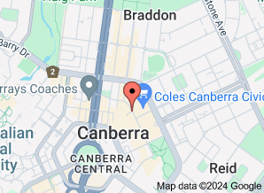 Map of The Chairman and Yip, Canberra - click for a larger map