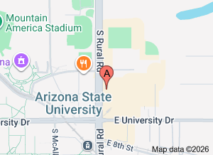 map to Buffalo Wild Wings, Rural & Univ, Tempe