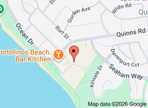 Map of Portofino's restaurant, Mindarie - click for larger map