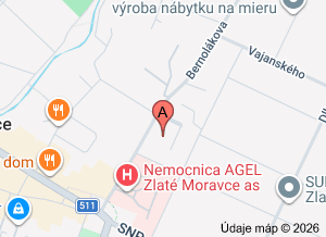 mapa Súkromná očná ambulancia