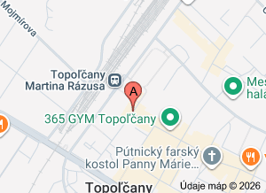 mapa Očná ambulancia