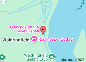 Location map of Quayside Holiday Cottages