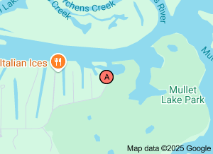 map of mullet lake park