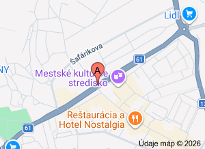 mapa Očná ambulancia