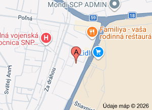mapa Očná ambulancia