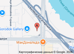 Карта проезда к ТЦ 