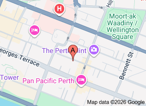 Map of Charm, East Perth - click for larger map