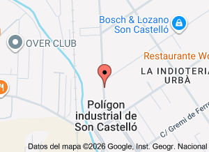Mapa pequeño bunker indoor palma paintball