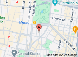 Map of Cafe Cre Asion, Sydney - click for larger map