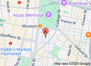 Map of Cafe Cre Asion, Sydney - click for larger map