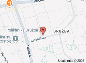 mapa Očné centrum, s.r.o.
