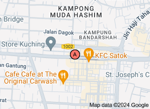 Map of Satok Market - click for larger map