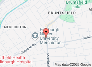 Google Map indicating location of S. Luca shop in Morningside