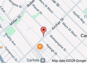 Map of Carlisle Bakehouse, Carlisle