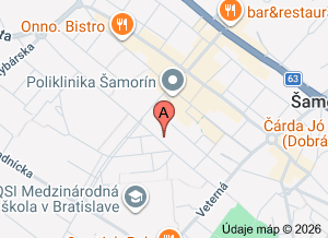 mapa Oftalmologická ambulancia