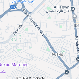 Ittehad Town Karachi Map Etihad Town Map • Seerab