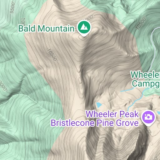 Wheeler Peak Trail Map Wheeler Peak (Nv) | Fastest Known Time