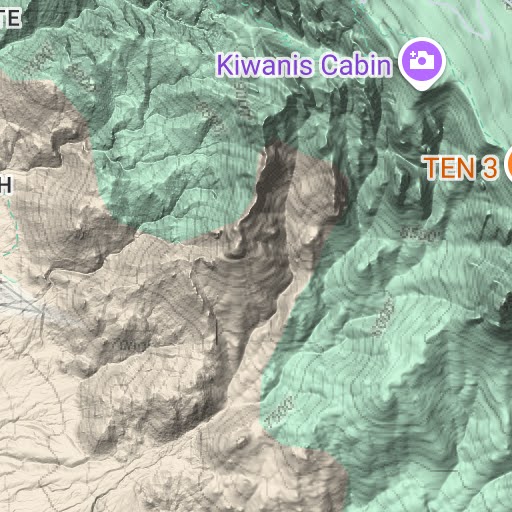 La Luz Trail Map La Luz Trail (Nm) | Fastest Known Time