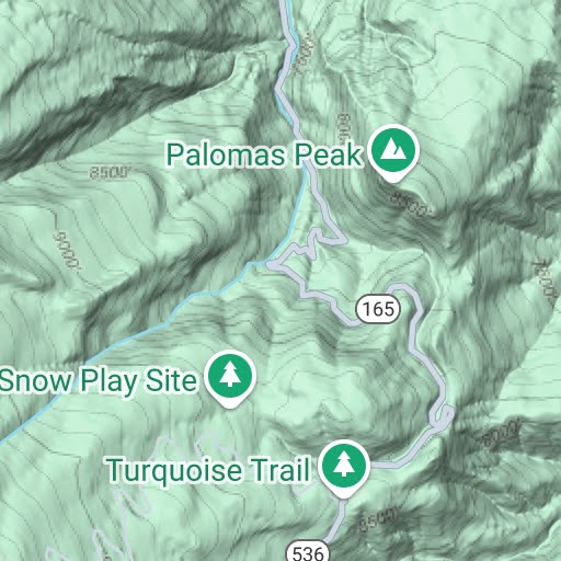 La Luz Trail Map La Luz Trail (Nm) | Fastest Known Time