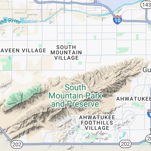 South Mountain Park Map South Mountain Park, National - Alta Trail Loop (Az) | Fastest Known Time