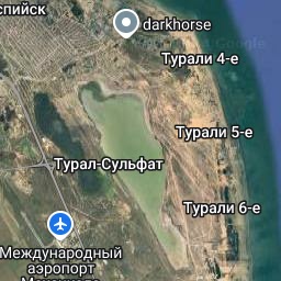 Подробная карта городской округ Каспийск Дагестан с деревнями