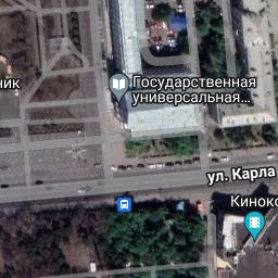 Карта Красноярска