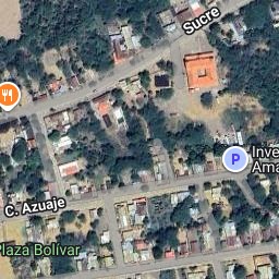 Vista satelital de Sede UNEFM Municipalizada Sucre (Casa de la Cultura La Cruz de Taratara)