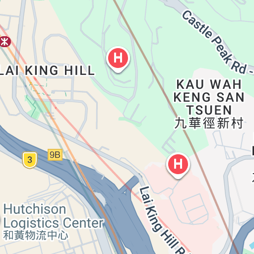 Public pavement underneath the Kwai Chung Road Flyover ...