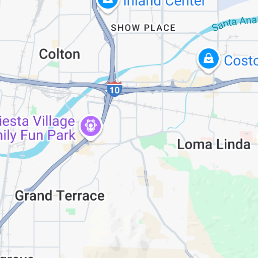 loma linda map